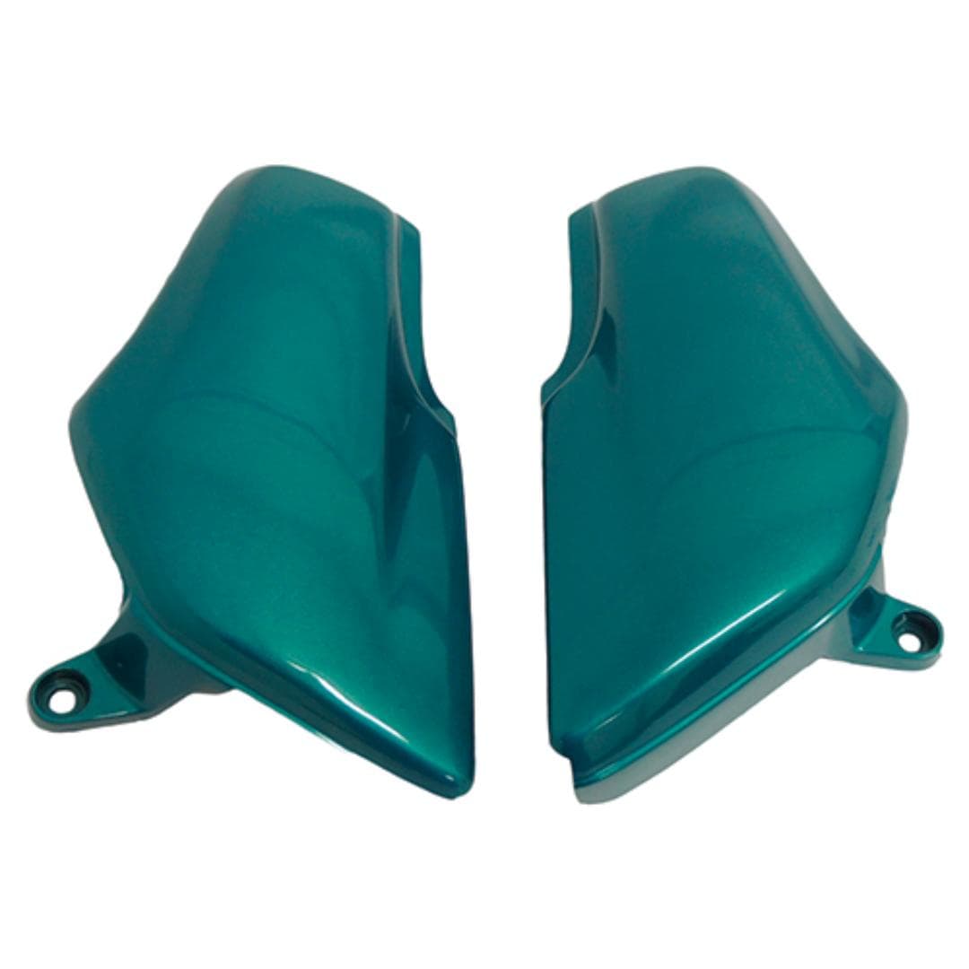 TAMPA LATERAL VERDE METALICO TITAN125 99/00