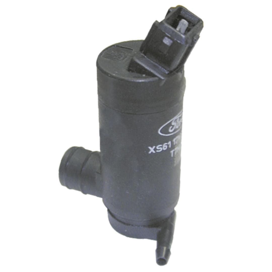 BOMBA LIMPADOR PARABRISA 12V 1 CONECTOR 1 SAIDA COURIER/FIESTA/KA