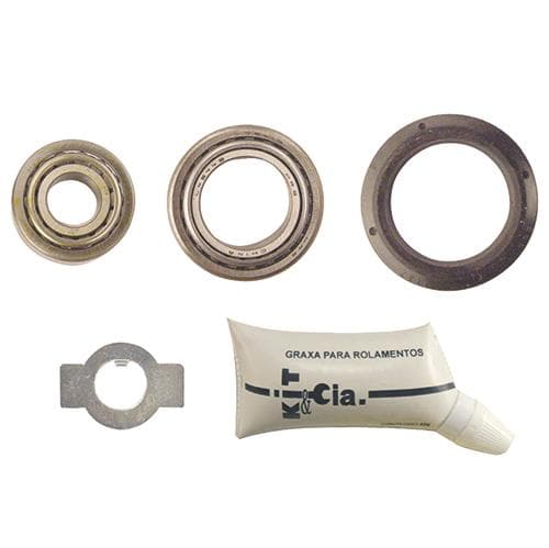 KIT ROLAMENTO RODA DIANTEIRA LADO ESQUERDO C/RETENTOR FUSCA 79/