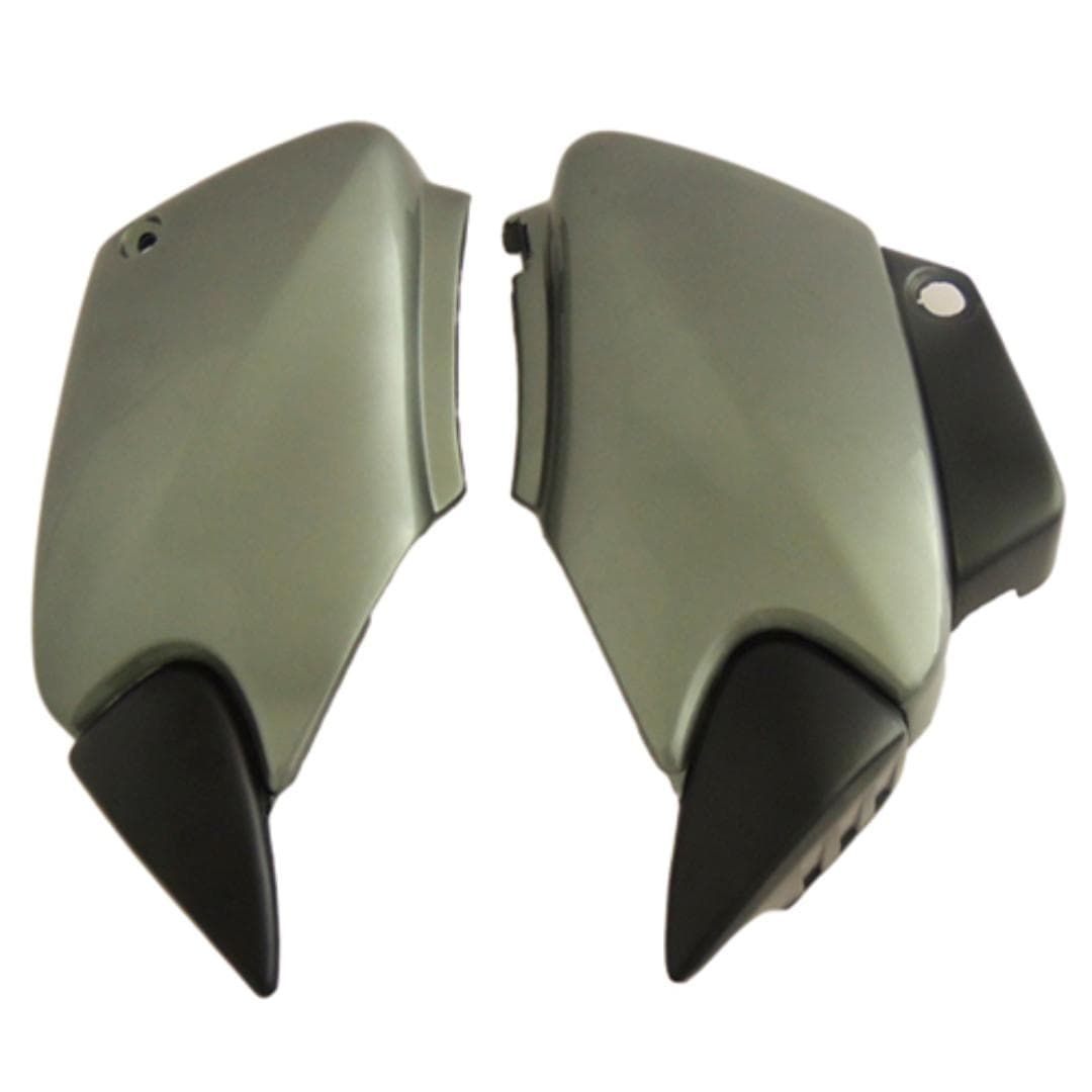 TAMPA LATERAL PRATA TITAN125 ES/KS 02/03