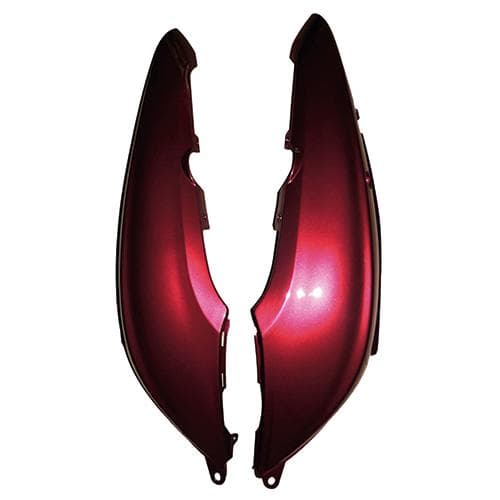 TAMPA LATERAL VERMELHO BIZ125M EX 12