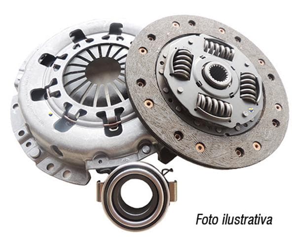 KIT EMBREAGEM C/ROLAMENTO GOL 1.0/1.6 AE/AP 82/ GOL 1.6 AP MI 00/ RECI