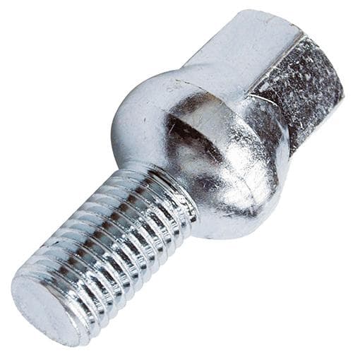 PARAFUSO RODA FUSCA 5 FUROS GALVANIZADO JOGO 20 PECAS CHAVE 17