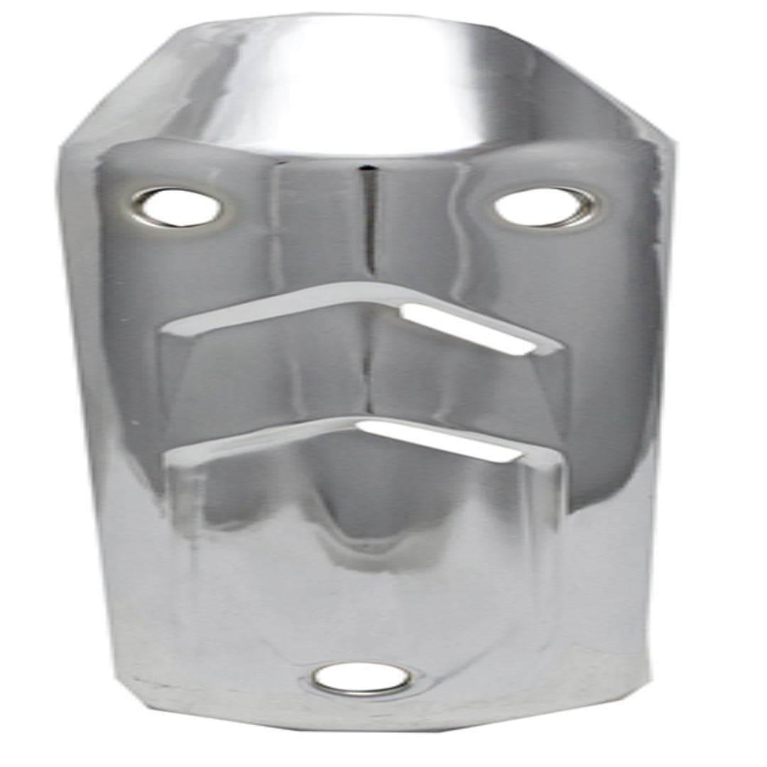 PROTETOR ESCAPAMENTO CROMADO FAZER250 05/10