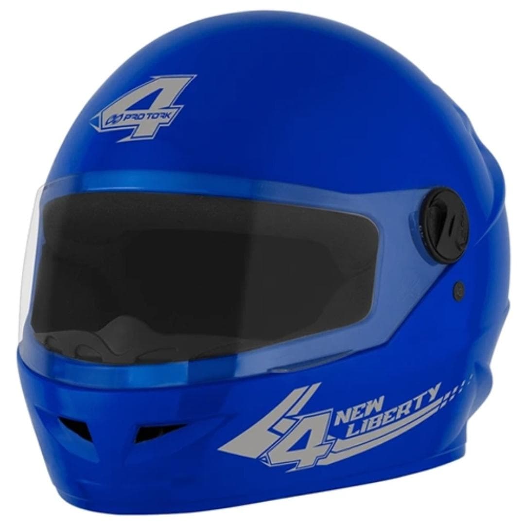CAPACETE NEW LIBERTY FOUR AZUL Nº60