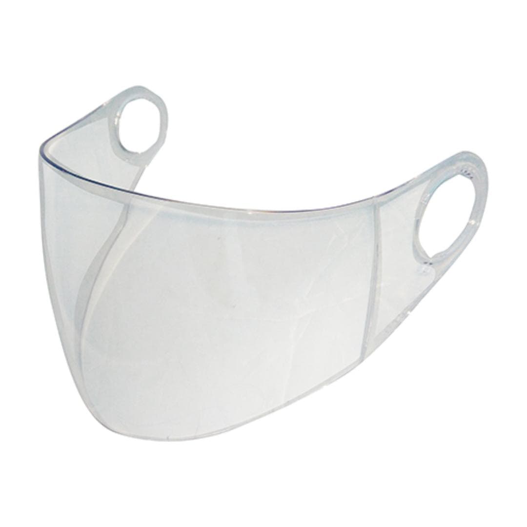 VISEIRA CAPACETE INJETADA 2.2 MM EBF NEW 7 C/FURO 19 CRISTAL