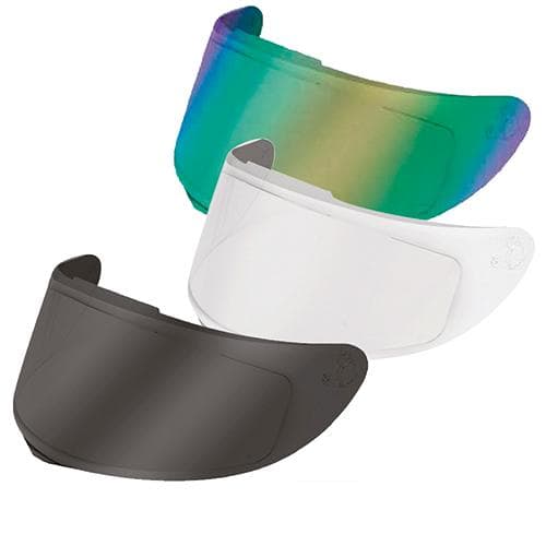 VISEIRA CAPACETE INJETADA 2.2 MM GP TECH V128 CROMADA