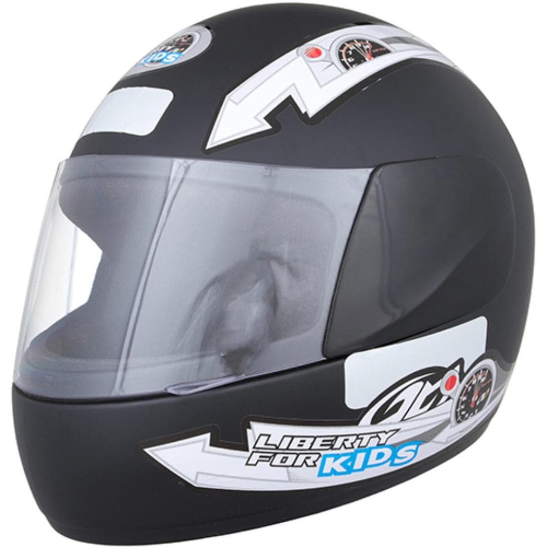 CAPACETE LIBERTY FOUR KIDS PRETO FOSCO Nº 54