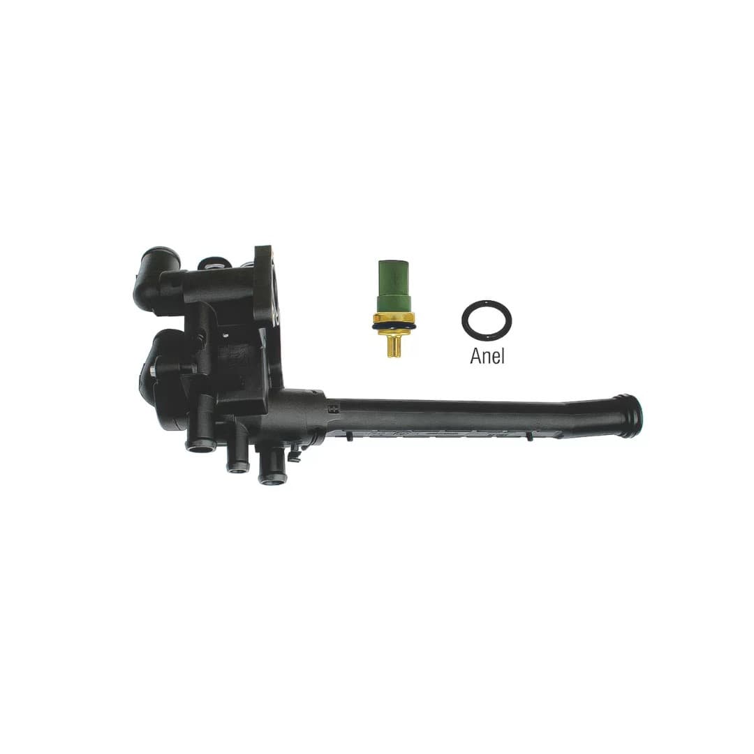 Kit cavalete / carcaca da valvula termostatica Volkswagen polo classic 1.0 16v 2001-2003