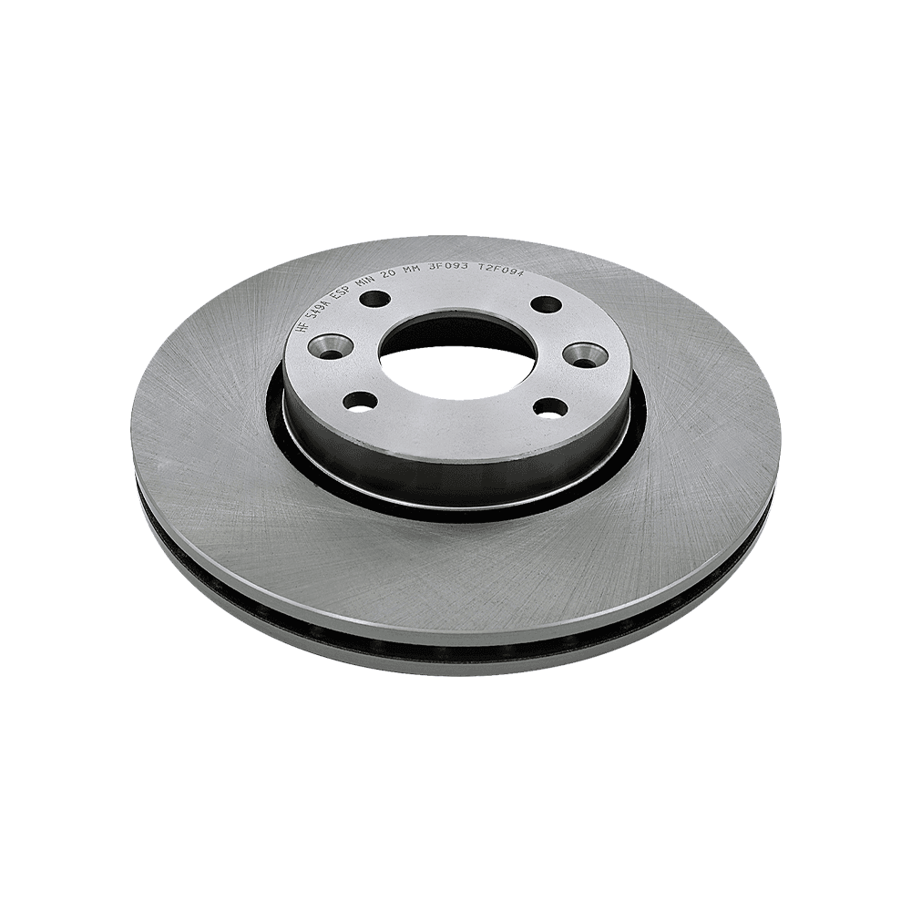 Disco de freio dianteiro ventilado Renault clio 1.6 16v 2007-2009
