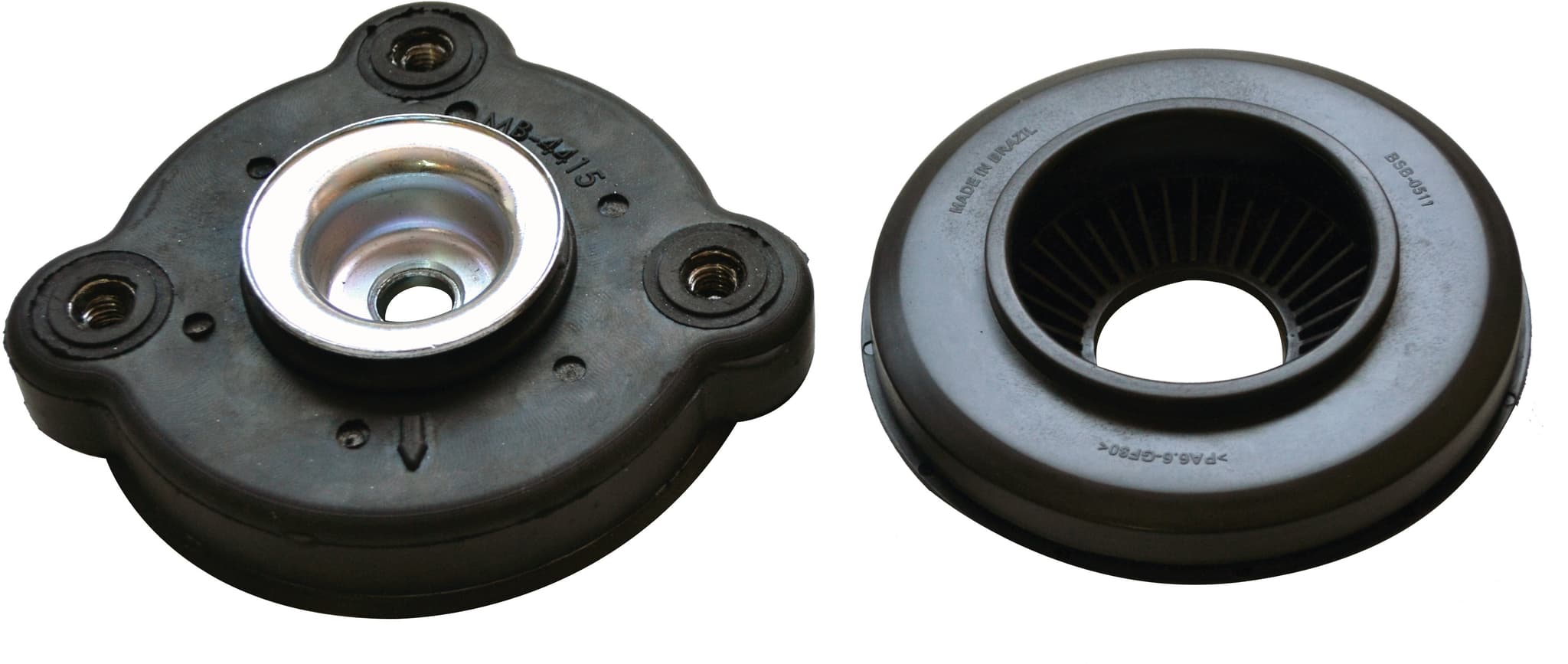 Coxim / suporte do amortecedor dianteiro Fiat strada 1.0 12v 2023-2025 uno 1.0 8v/1.4 8v 2010-2021 palio 1.0 8v/1.4 8v 2012-2023 mobi 1.0 8v 2016-2025 grand siena 1.4 8v 2012-2023