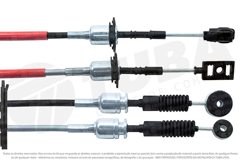 Cabo de comando do cambio (engate e selecao) Hyundai hb20 1.0 12v/1.6 16v 2012-2019 hb20 s 1.0 12v/1.6 16v 2013-2015 hb20 x 1.6 16v 2012-2015