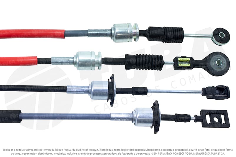 Cabo de comando do cambio (engate e selecao) Hyundai hb20 x 1.0 12v/1.6 16v 2016-2019 hb20 1.0 12v/1.6 16v 2015-2021 hb20 s 1.0 12v/1.6 16v 2015-2021
