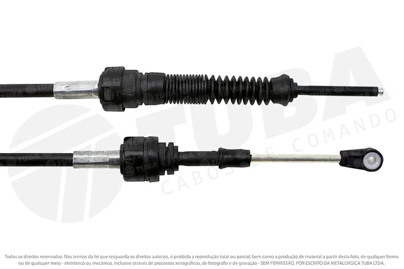 Cabo de comando de cambio (selecao) Volkswagen gol 1.0 12v/1.6 16v/1.6 8v 2014-2018 fox 1.0 12v/1.6 16v 2014-2018 voyage 1.0 12v/1.6 16v 2016-2018