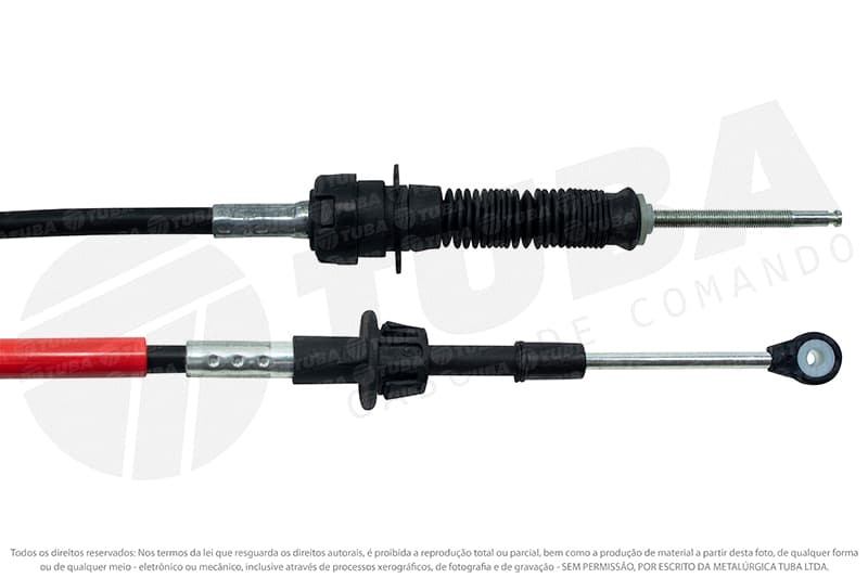 Cabo de comando de cambio (selecao) Volkswagen gol 1.0 8v/1.6 8v 2008-2012 saveiro 1.6 8v 2009-2013 voyage 1.0 8v/1.6 8v 2008-2012