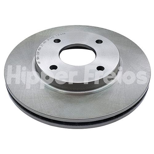 DISCO FREIO DIANTEIRO VENTILADO 4 FUROS NEW FIESTA 11/19 KA 1.0/1.5 14