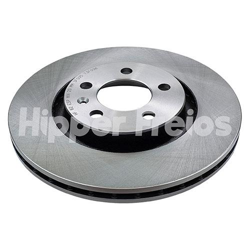 DISCO FREIO DIANTEIRO VENTILADO 5 FUROS A3 1.6 00/03 1.8 97/06 GOLF 2.
