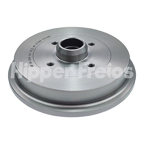 TAMBOR FREIO TRASEIRO 4 FUROS GOL 1.0 16V TURBO 00/ GOL/VOYAGE GVI 13/
