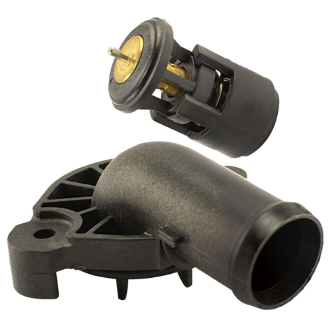 KIT VALVULA TERMOSTATICA GOL/PARATI 1.0 8/16V 02/ FOX/POLO 1.0/1.6 8V