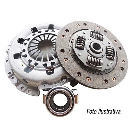 KIT EMBREAGEM C/ROLAMENTO GOL/SAVEIRO 1.8/2.0 BELINA/PAMPA/D.REY 1.8 8